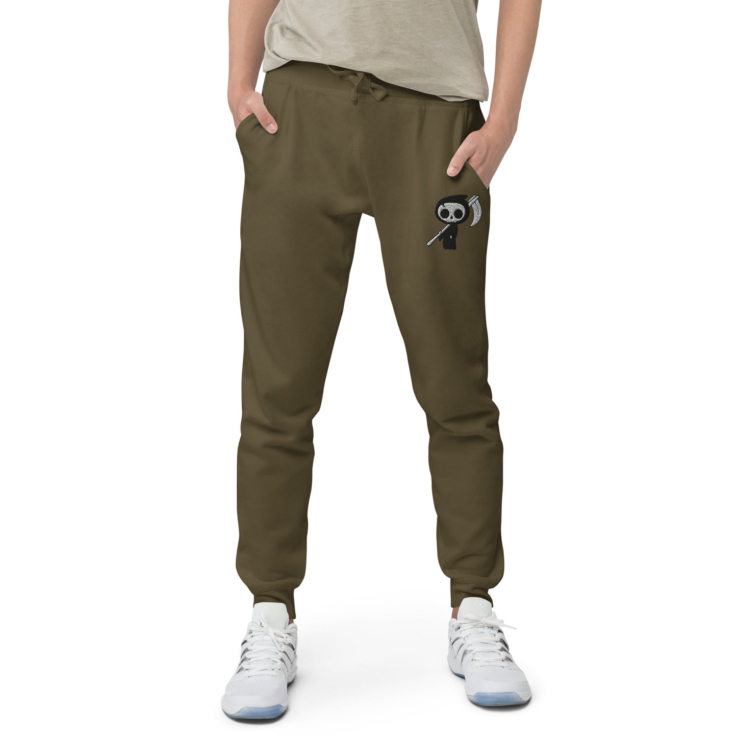 Colored Embroidered - Unisex Sweatpants